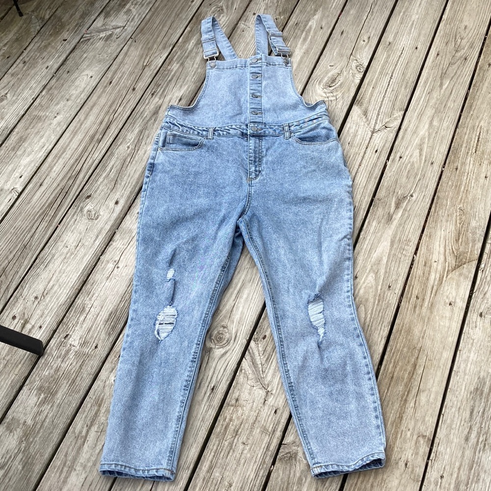 No boundaries overalls